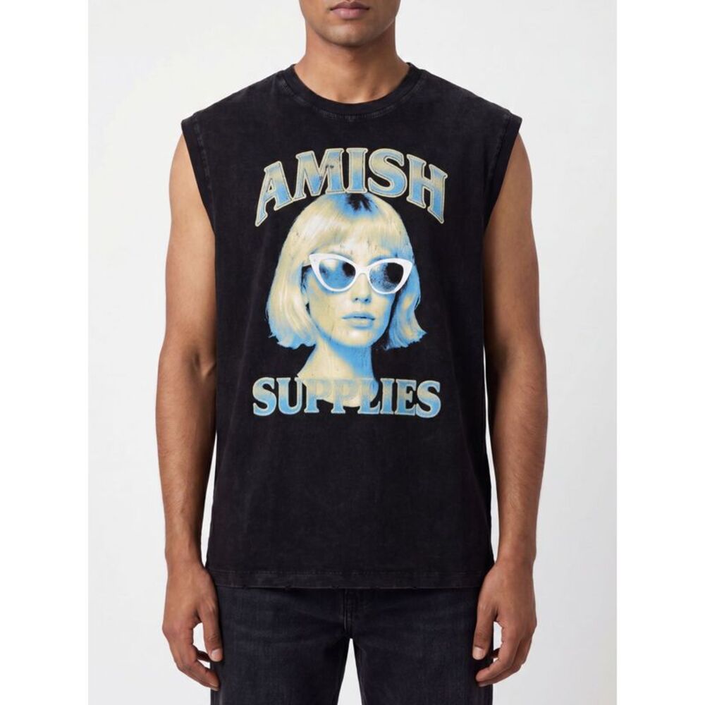 Amish T-Shirt Men Black